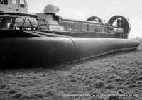 AP1-88 hovercraft during trial flights